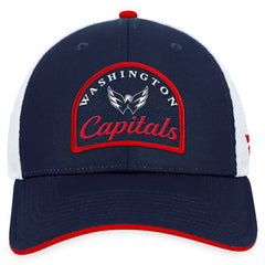 Washington Capitals Fanatics Fundamental Adjustable Hat - Navy/White | Fanatics discount