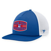 New York Rangers Fanatics Foam Front Patch Trucker Snapback Hat - Navy/White | Fanatics sale