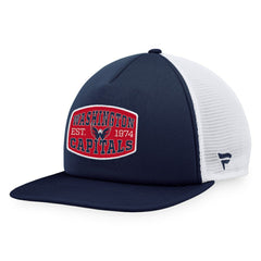 Washington Capitals Fanatics Foam Front Patch Trucker Snapback Hat - Navy/White | Fanatics sale