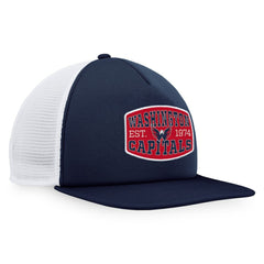 Washington Capitals Fanatics Foam Front Patch Trucker Snapback Hat - Navy/White | Fanatics sale