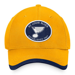 St. Louis Blues Fanatics Fundamental Adjustable Hat - Gold | Fanatics online