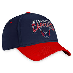 Washington Capitals Fanatics Fundamental 2-Tone Flex Hat - Navy/Red | Fanatics Lifestyle