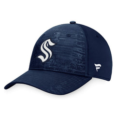 Seattle Kraken Fanatics Fundamental Flex Hat - Deep Sea Blue | Fanatics Clearance