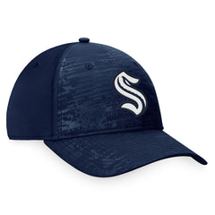 Seattle Kraken Fanatics Fundamental Flex Hat - Deep Sea Blue | Fanatics Clearance
