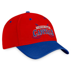 Washington Capitals Fanatics Heritage Vintage Flex Hat - Red/Blue | Fanatics Lifestyle