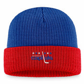 Washington Capitals Fanatics Heritage Vintage Cuffed Knit Hat - Blue/Red | Fanatics discount