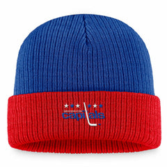 Washington Capitals Fanatics Heritage Vintage Cuffed Knit Hat - Blue/Red | Fanatics discount