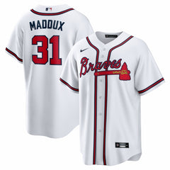 Greg Maddux Atlanta Braves Nike Home Retired Player Replica Jersey Near Me