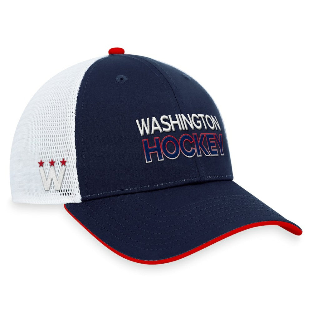 Washington Capitals Fanatics Authentic Pro Alternate Jersey Trucker Adjustable Hat - Navy | Fanatics sale