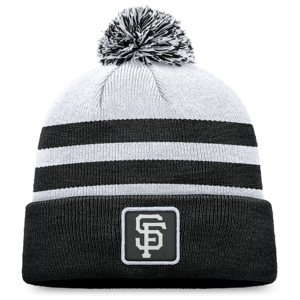 San Francisco Giants Fanatics Cuffed Knit Hat with Pom Discount