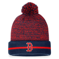 Boston Red Sox Fanatics Space-Dye Cuffed Knit Hat with Pom Near Me