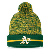 Athletics Fanatics Space-Dye Cuffed Knit Hat with Pom Outlet