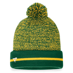 Athletics Fanatics Space-Dye Cuffed Knit Hat with Pom Outlet
