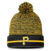 Pittsburgh Pirates Fanatics Space-Dye Cuffed Knit Hat with Pom Sale