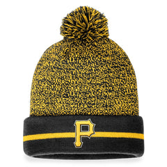 Pittsburgh Pirates Fanatics Space-Dye Cuffed Knit Hat with Pom Sale