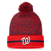 Washington Nationals Fanatics Space-Dye Cuffed Knit Hat with Pom Online