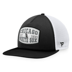 Chicago White Sox Fanatics Foam Front Patch Trucker Snapback Hat Discount