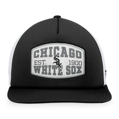 Chicago White Sox Fanatics Foam Front Patch Trucker Snapback Hat Discount