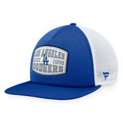 Los Angeles Dodgers Fanatics Foam Front Patch Trucker Snapback Hat Near Me