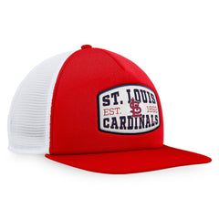 St. Louis Cardinals Fanatics Foam Front Patch Trucker Snapback Hat Outlet