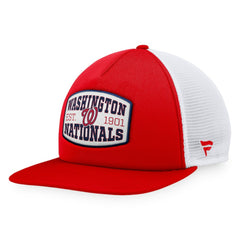 Washington Nationals Fanatics Foam Front Patch Trucker Snapback Hat Sale