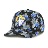 Los Angeles Rams '47 Dark Tropic Hitch Adjustable Hat - Black - 47 brand