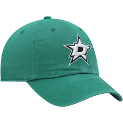 Dallas Stars '47 Clean Up Adjustable Hat - Kelly Green | 47 brand Lifestyle