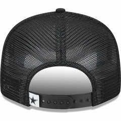 Dallas Cowboys New Era Main Trucker 9FIFTY Snapback Hat - Black - NFL
