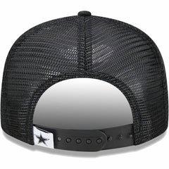 Dallas Cowboys New Era Youth Main B-Dub 9FIFTY Trucker Adjustable Hat - Black - NFL