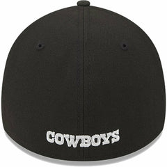 Dallas Cowboys New Era Retro Joe Main 39THIRTY Flex Hat - Black - NFL