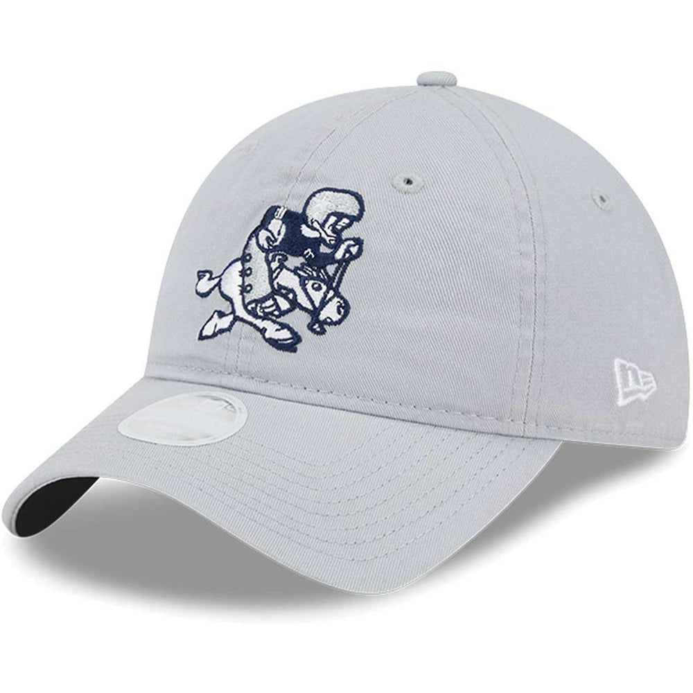 Dallas Cowboys New Era Women's Throwback Main Core Classic 2.0 9TWENTY Adjustable Hat - Gray - NFL