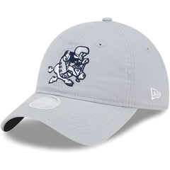 Dallas Cowboys New Era Women's Throwback Main Core Classic 2.0 9TWENTY Adjustable Hat - Gray - NFL