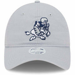 Dallas Cowboys New Era Women's Throwback Main Core Classic 2.0 9TWENTY Adjustable Hat - Gray - NFL