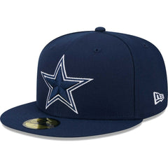 Dallas Cowboys New Era Main Patch 59FIFTY Fitted Hat - Navy - NFL