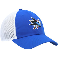 San Jose Sharks adidas Color Pop Trucker Adjustable Hat - Blue | Adidas sale