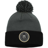 Vegas Golden Knights adidas Women's Laurel Cuffed Knit Hat with Pom - Gray | Adidas online