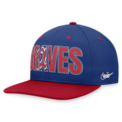 Atlanta Braves Nike Cooperstown Collection Pro Snapback Hat for sale