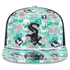 Chicago White Sox New Era Tropic Floral Golfer Lightly Structured Snapback Hat Sale