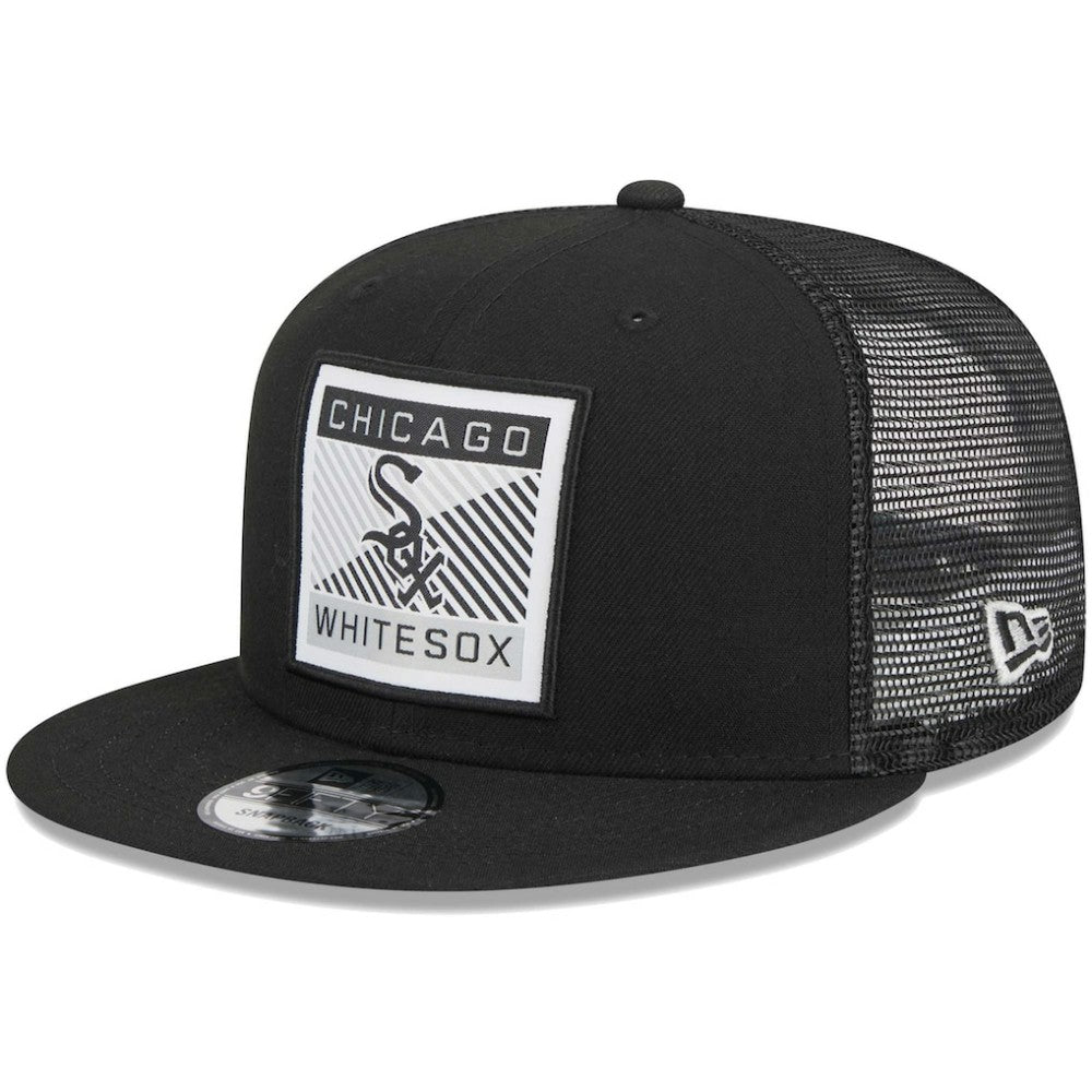 Chicago White Sox New Era Scratch Squared Trucker 9FIFTY Snapback Hat for sale