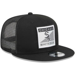 Chicago White Sox New Era Scratch Squared Trucker 9FIFTY Snapback Hat for sale