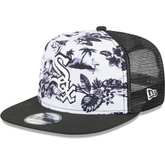 Chicago White Sox New Era Vacay 2.0 A-Frame Trucker 9FIFTY Snapback Hat Discount