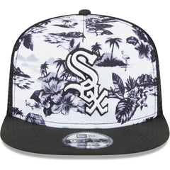 Chicago White Sox New Era Vacay 2.0 A-Frame Trucker 9FIFTY Snapback Hat Discount