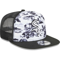 Chicago White Sox New Era Vacay 2.0 A-Frame Trucker 9FIFTY Snapback Hat Discount