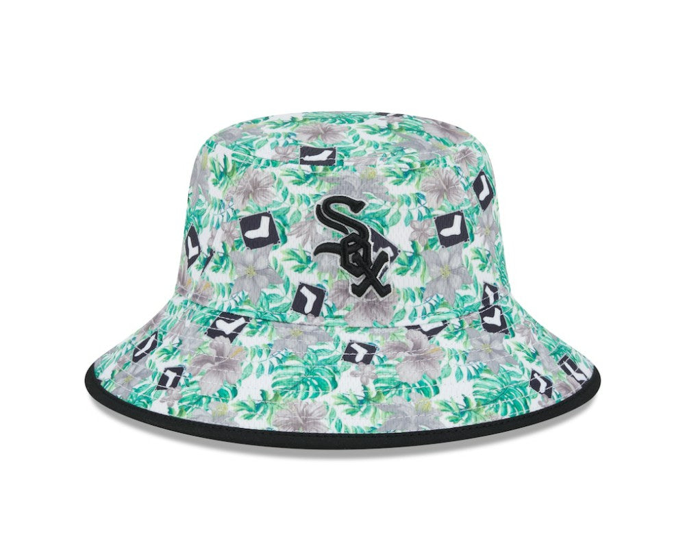 Chicago White Sox New Era Tropic Floral Bucket Hat for sale