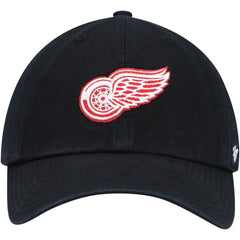 Detroit Red Wings '47 Clean Up Adjustable Hat - Black | 47 brand near me