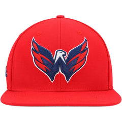 Washington Capitals Pro Standard Core Classic Logo Snapback Hat - Red | NHL Lifestyle