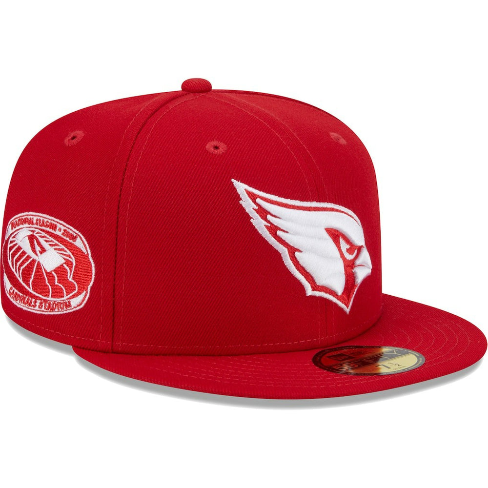 Arizona Cardinals New Era 2006 Inaugural Season Main Patch 59FIFTY Fitted Hat - Scarlet - NFL
