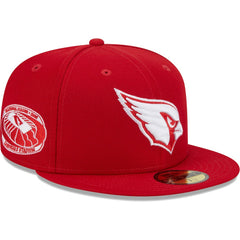 Arizona Cardinals New Era 2006 Inaugural Season Main Patch 59FIFTY Fitted Hat - Scarlet - NFL