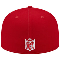 Tennessee Titans New Era 15 Years Main Patch 59FIFTY Fitted Hat - Scarlet - NFL