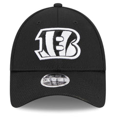 Cincinnati Bengals New Era Youth Main B-Dub 9FORTY Adjustable Hat - Black - NFL